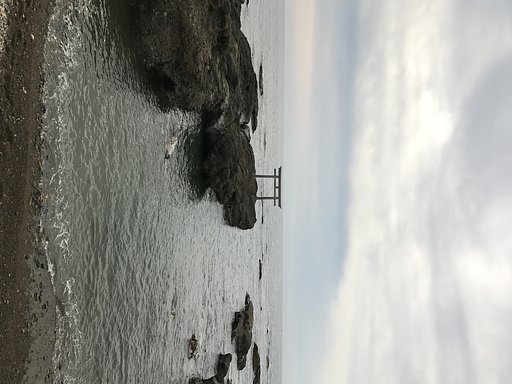 【開放感】磯前の鳥居⛩