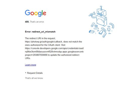 ログイン　エラー　Google