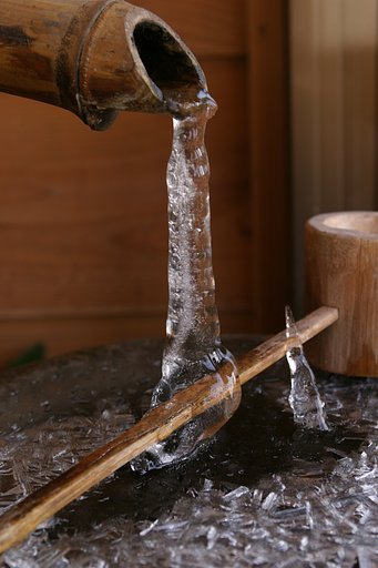 氷筍！？