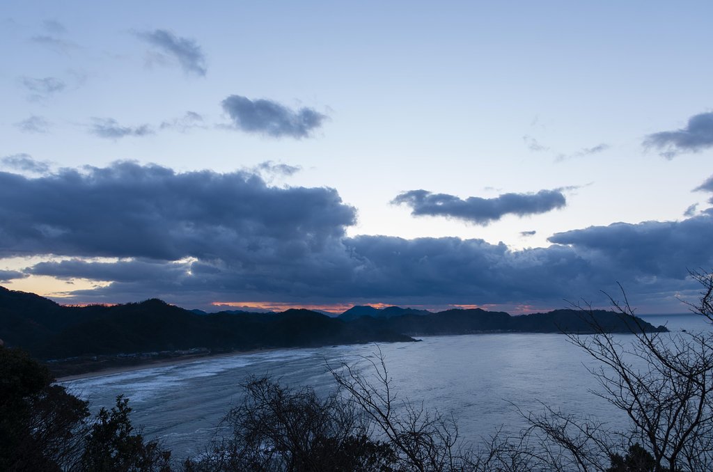 冬の夕空！
