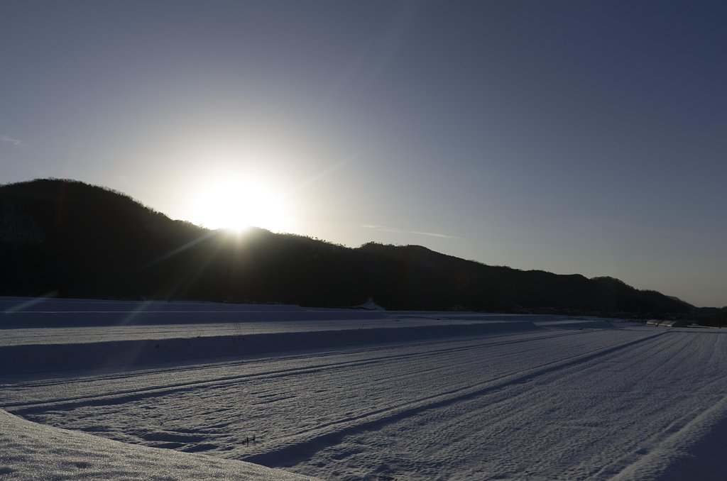 夕方！
