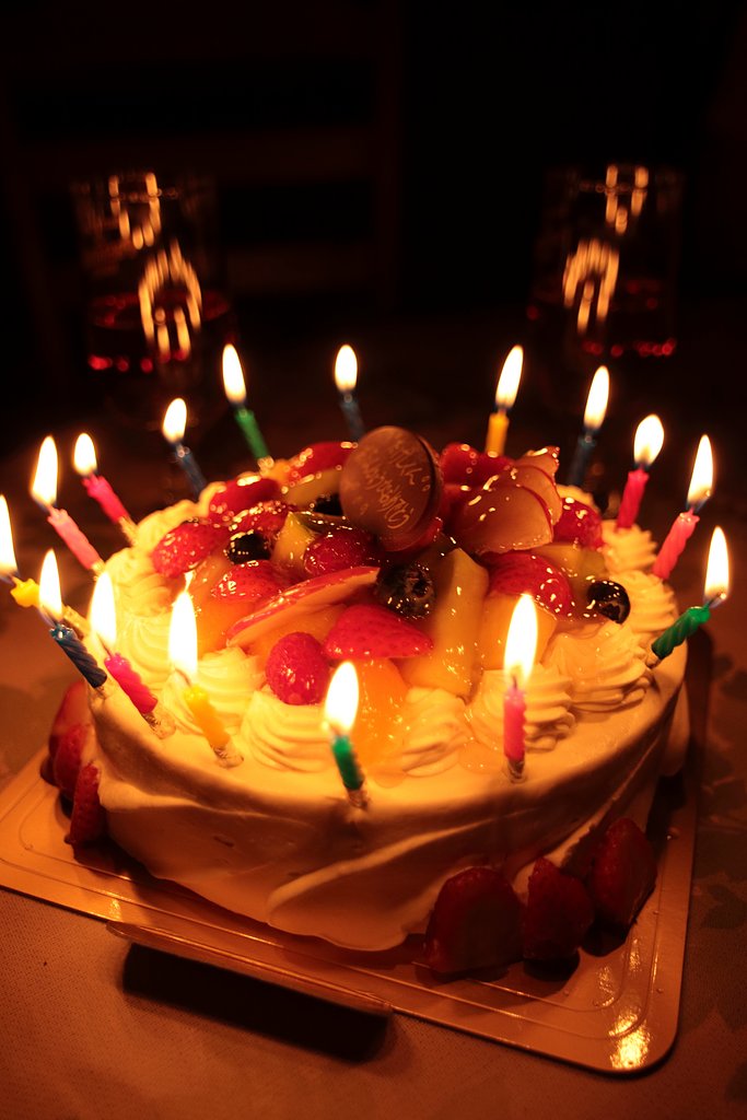 誕生日ケーキ