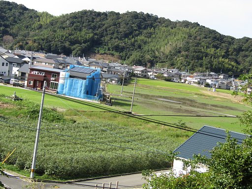 あと少しで大神子海岸の浜辺です