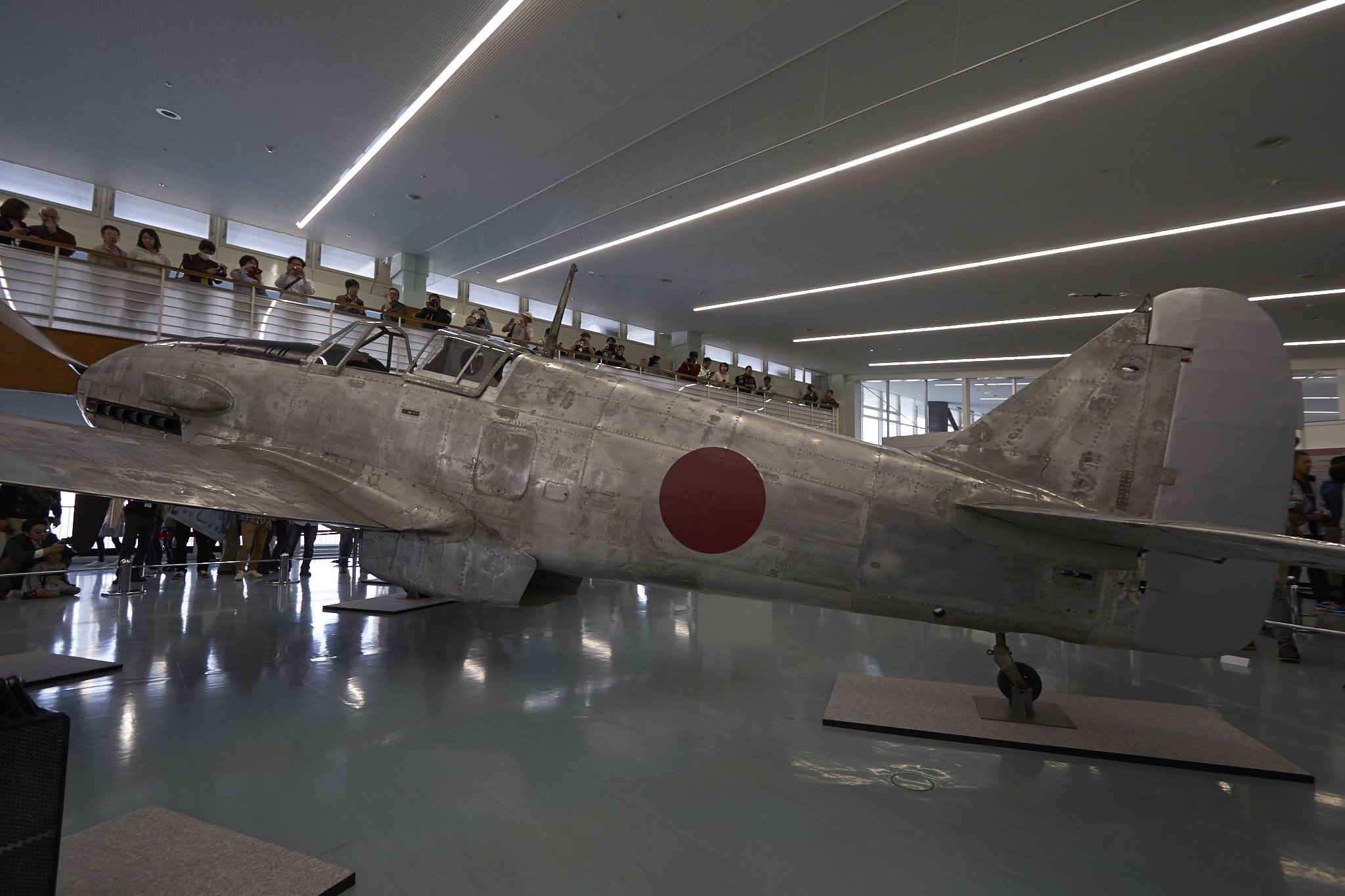 近代産業遺産三式戦闘機（飛燕）/