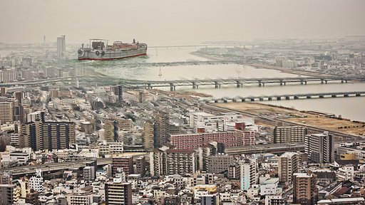 大阪平野の船＞HDR風景＞DeskTopWallPp