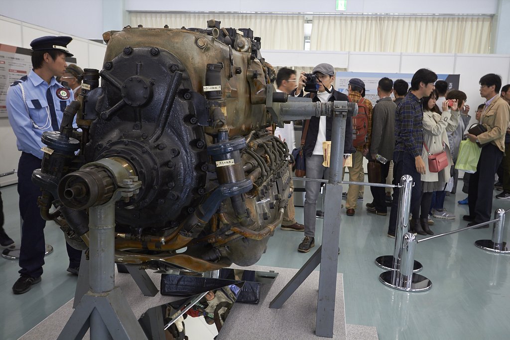 近代産業遺産三式戦闘機（飛燕）