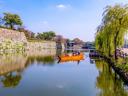 【色】お堀巡り
