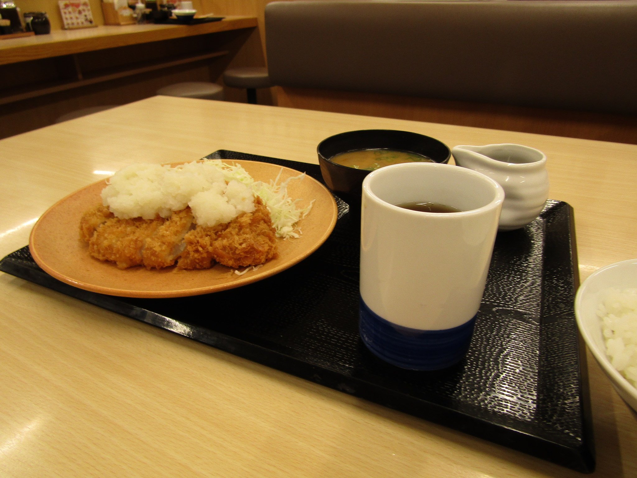 😋命😋　豚カツ専門店の（命）は綺麗な油なんです