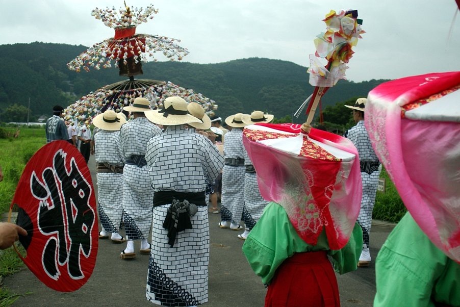 祭りの行列