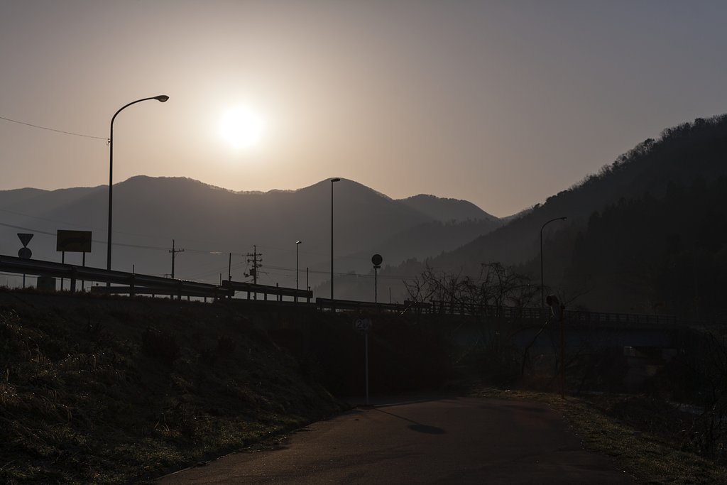朝の太陽！