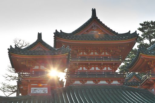神宮の光芒