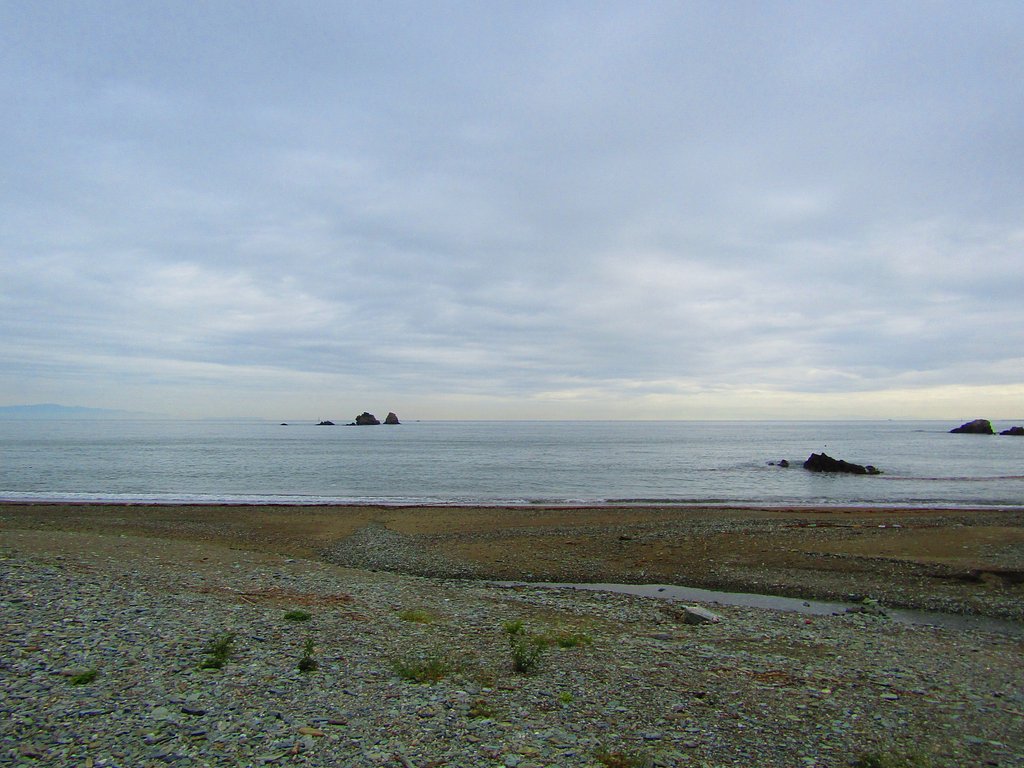 ☁（天）阿波の国小神子海岸　海と空