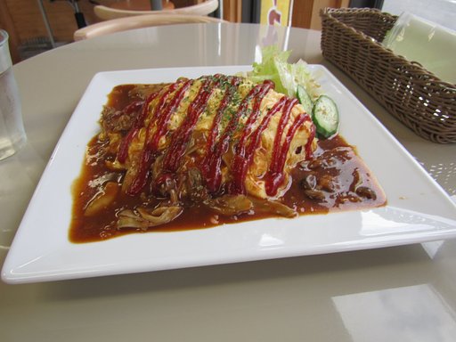 小さなレストランはオムライス専用レストラン