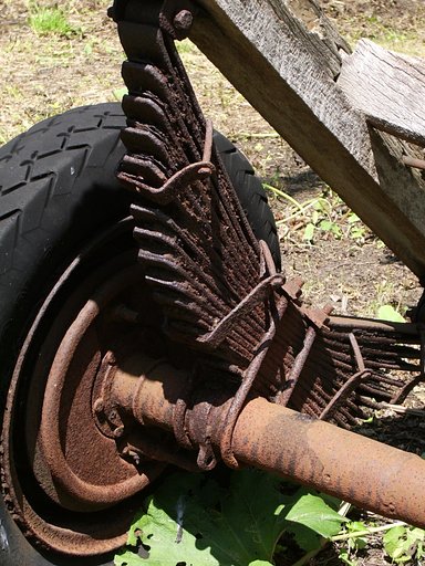 赤錆の廃車