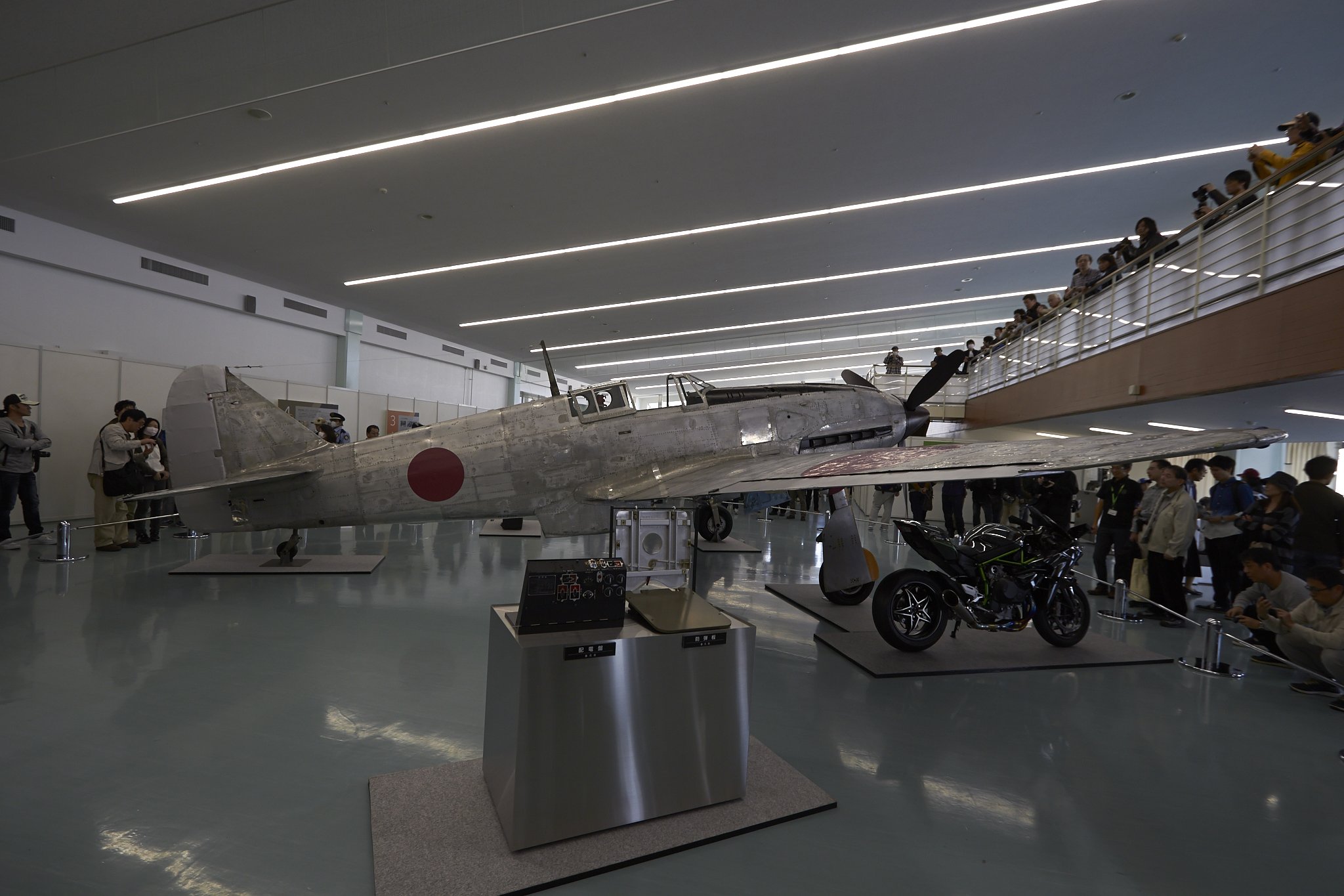 近代産業遺産三式戦闘機（飛燕）.