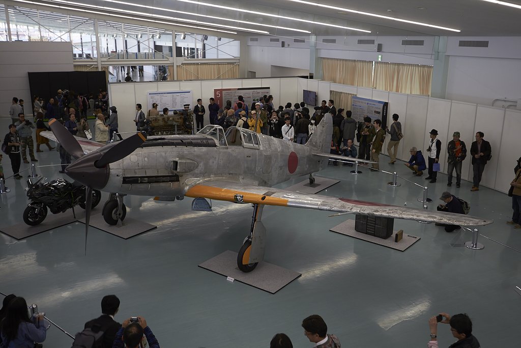 近代産業遺産三式戦闘機（飛燕）