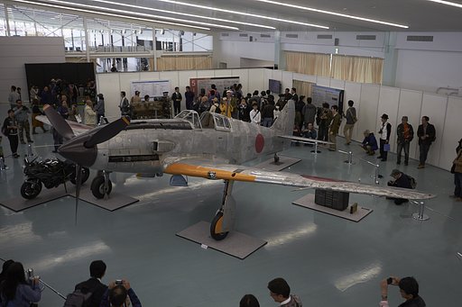 近代産業遺産三式戦闘機（飛燕）