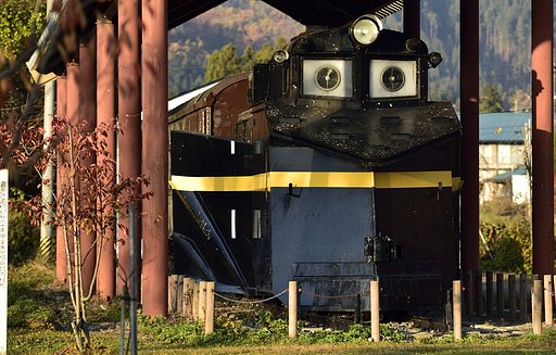日中線記念館の展示車両