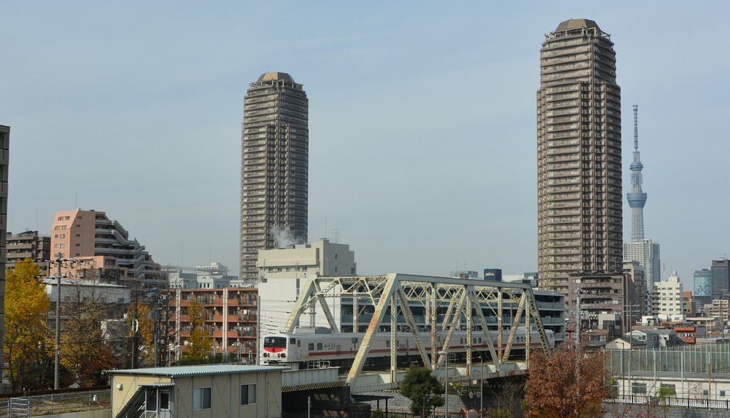 年に１度の検測車走行風景