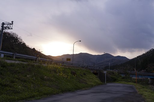 ささやかな朝日！