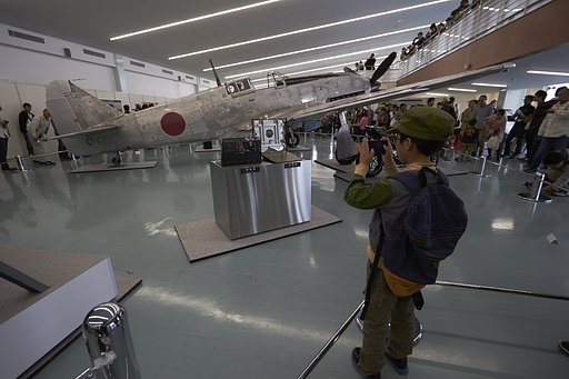 近代産業遺産三式戦闘機（飛燕）