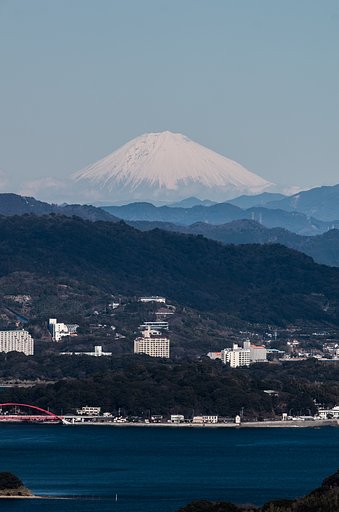 遠望＿湖西より