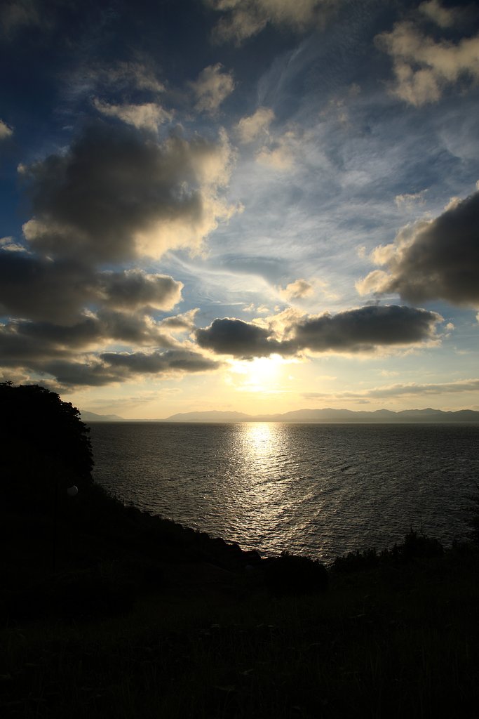 宍道湖の空