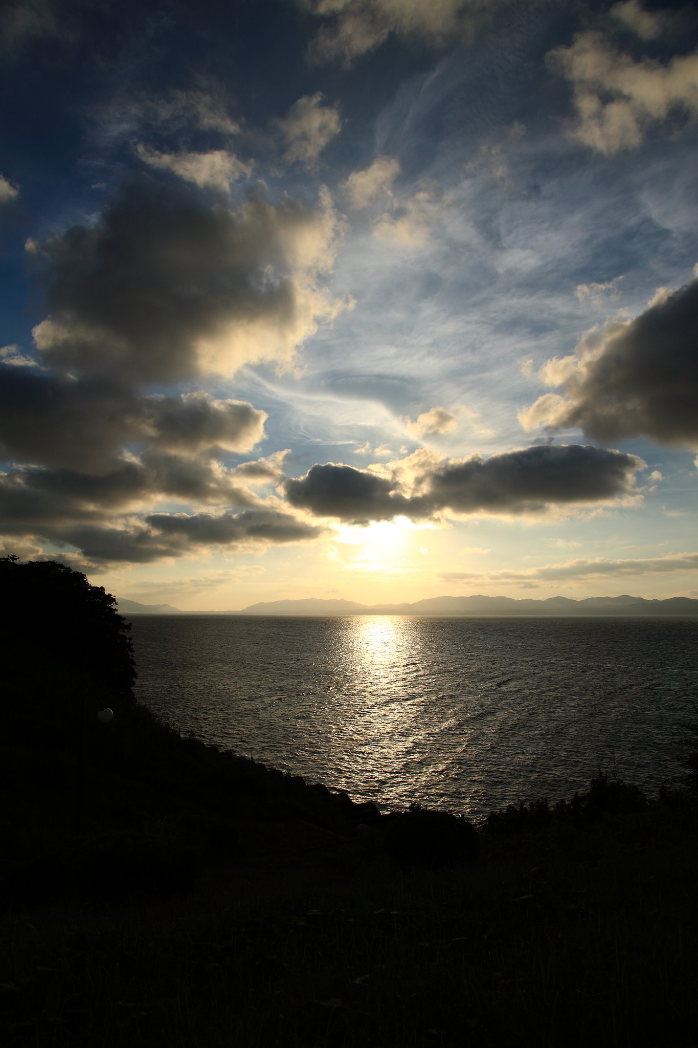 宍道湖の空