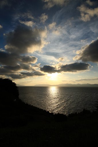 宍道湖の空