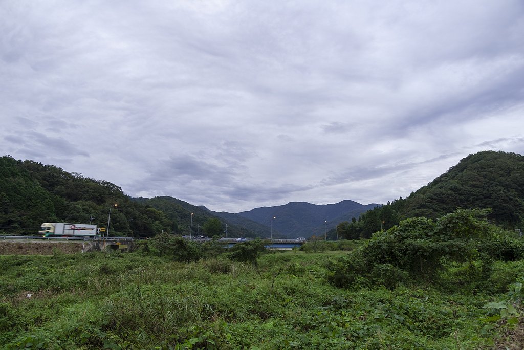 国道九号線。