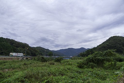 国道九号線。