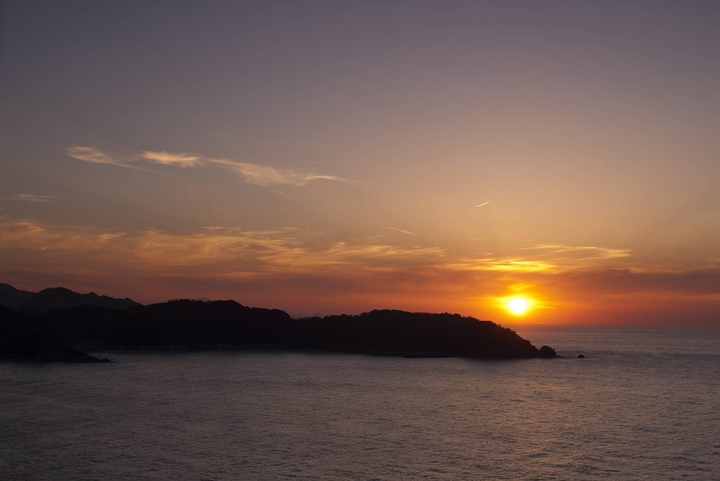 夕焼け-1。