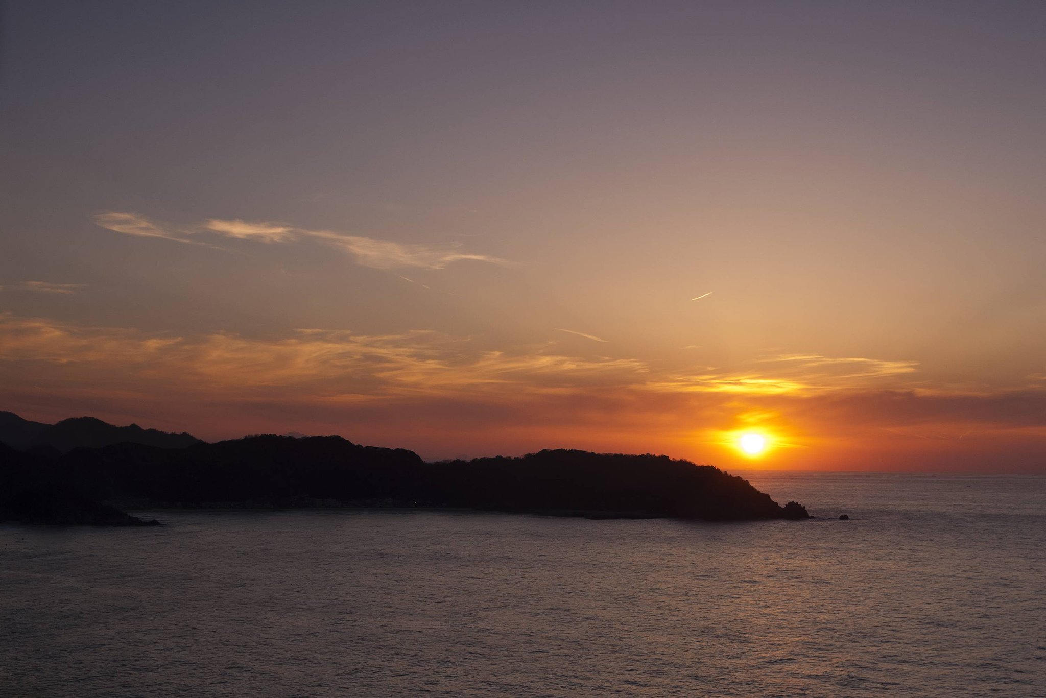 夕焼け-1。