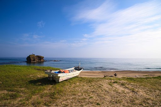 白兎海岸下社にて