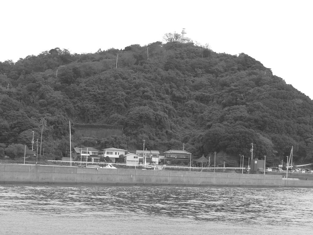 白黒作品に設定　港の風景をどうぞ　