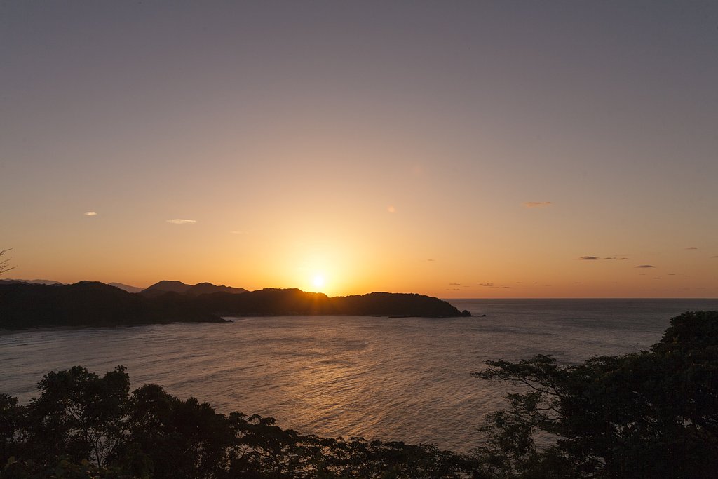 日本海の夕焼け！