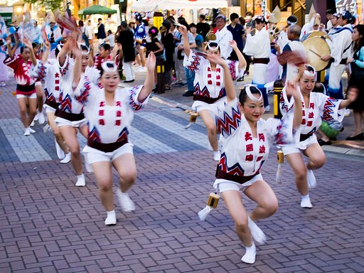 阿波踊りがやってきた