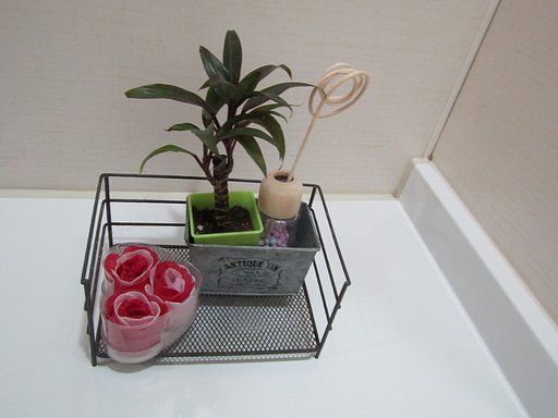 生け花を見てるとホットします