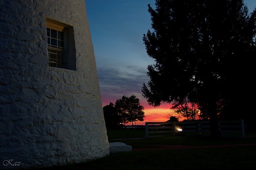 Havre de Grace の夕焼け