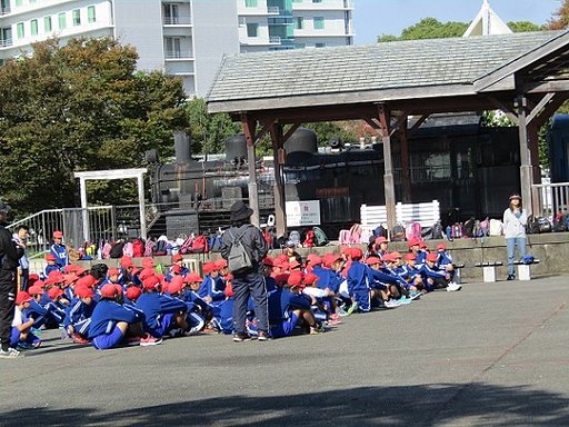 ＳＬ博物館に集合