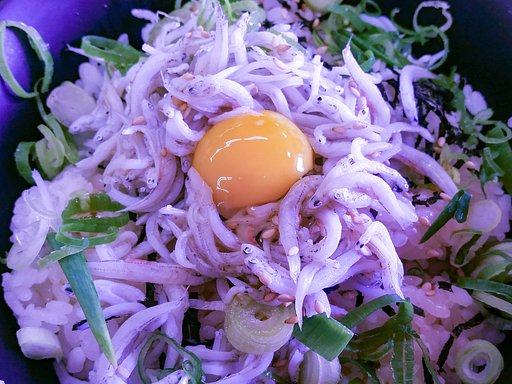 【Purple】 しらす丼