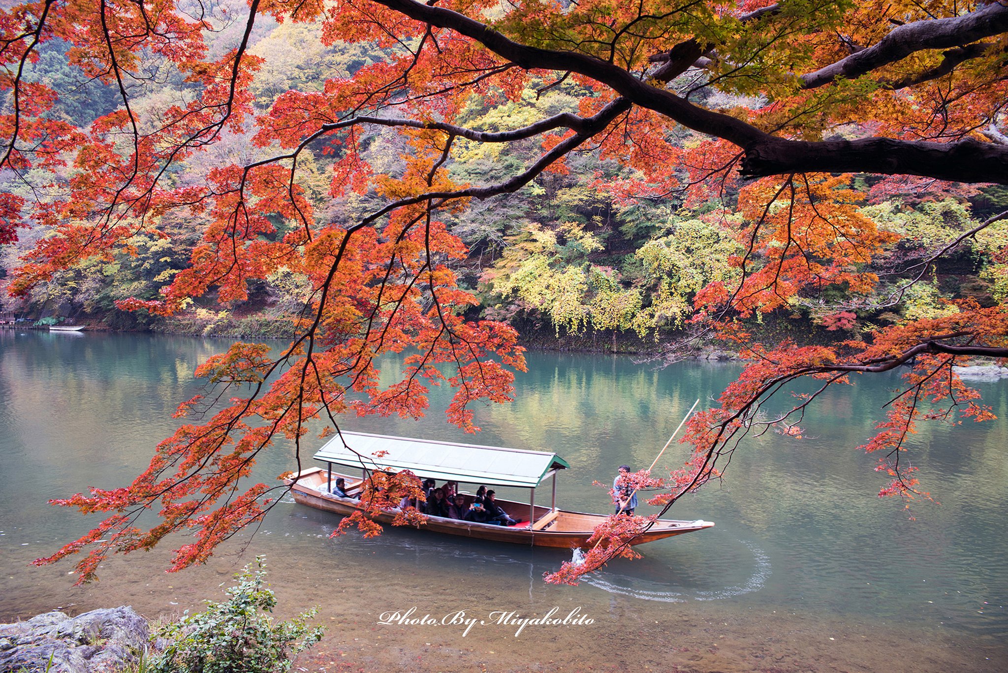 紅葉の嵐山