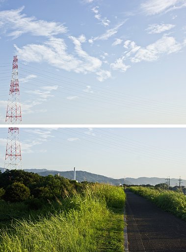 初秋の朝
