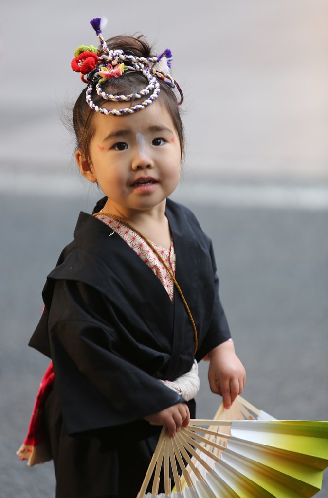 青葉祭りより　すずめ踊りⅢでちゅ^^