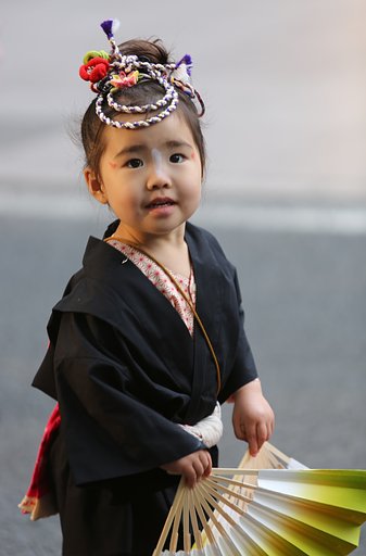 青葉祭りより　すずめ踊りⅢでちゅ^^