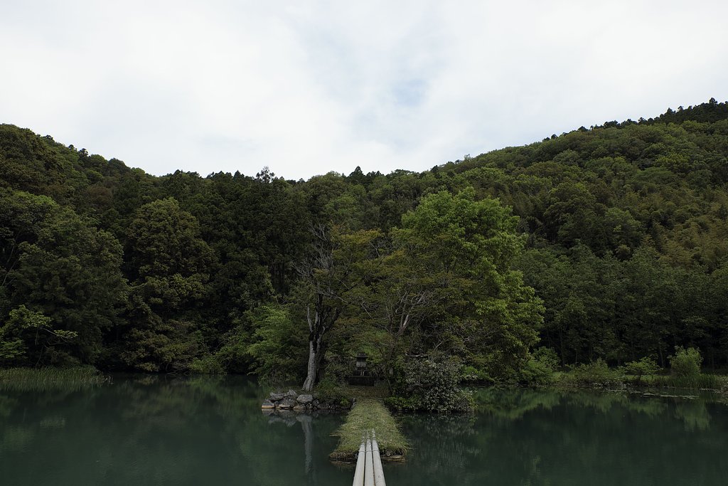 美祢　白水池
