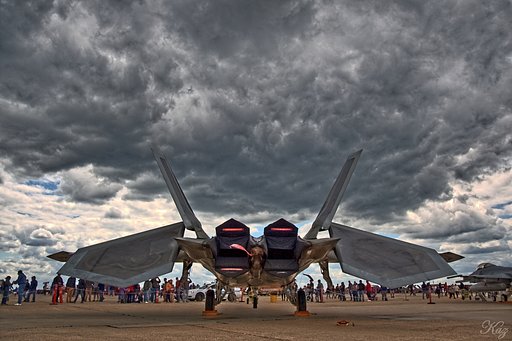 F-22 Raptor : HDR 仕上げ