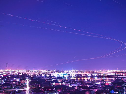 【Purple】 コンポジット撮影試みる