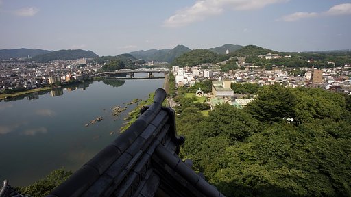 犬山城より