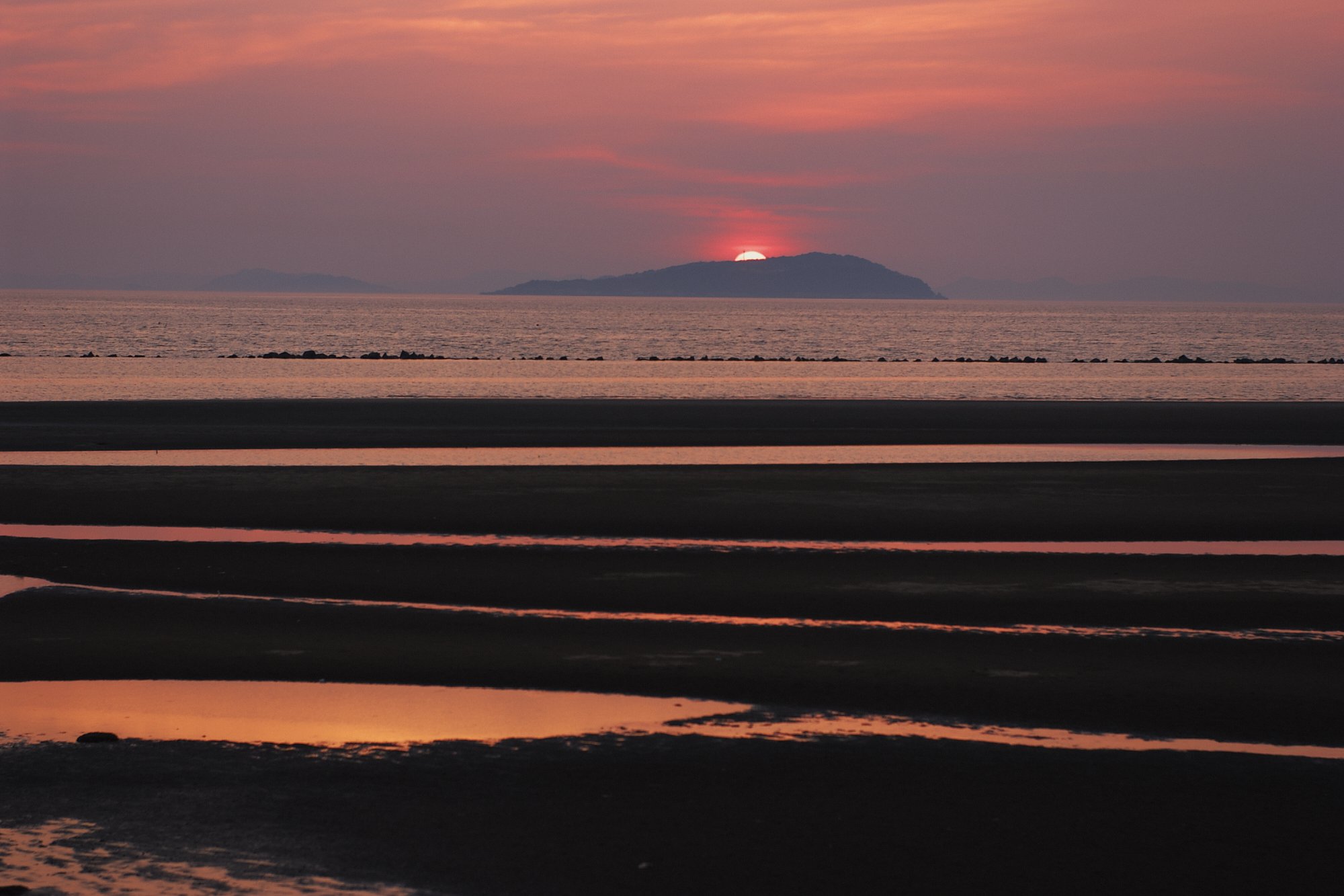 燧灘夕陽